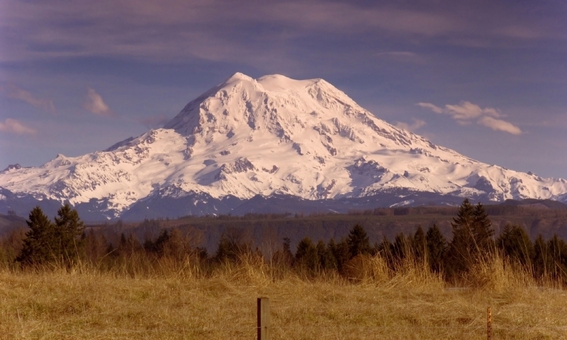 Scenic view of the mountains near Bend, Oregon